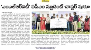 ACM Student Chapter Inaugurated at MLRIT